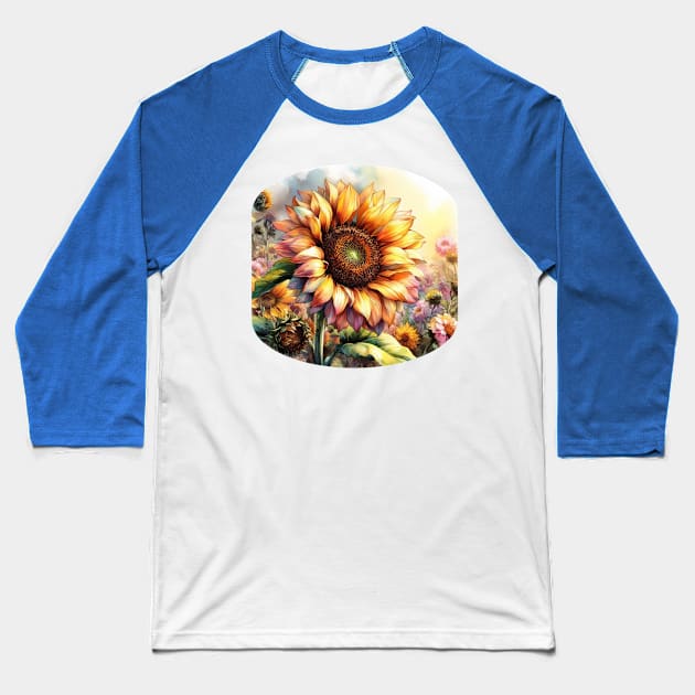 Summer's Last Blaze Baseball T-Shirt by CAutumnTrapp